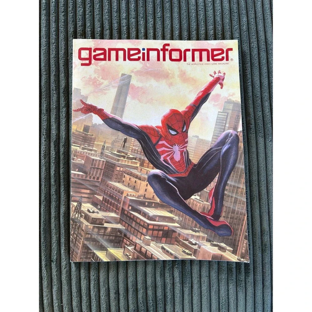 Game Informer Magazine Spider Man Cover Video Game‎ Collector Issue